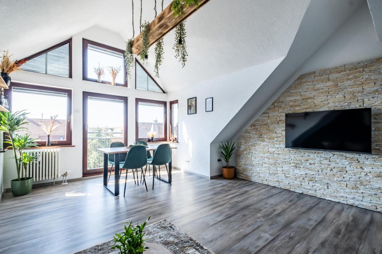 Nature Terminal Apartment - Unterwegs Zuhause Steinenbronn Extérieur photo